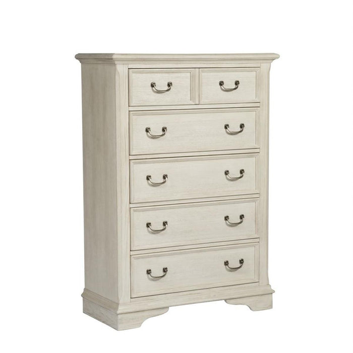 Liberty Funiture Bayside Drawer Chest in Antique White