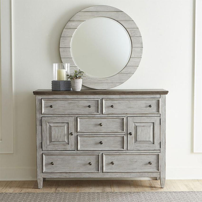 Liberty Furniture Heartland Drawer Chesser in Antique White