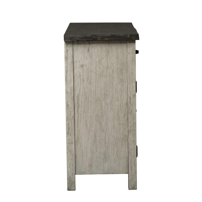 Liberty Furniture Willowrun Sideboard in Rustic White